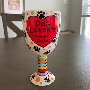 Dog Lover’s Wine Glass